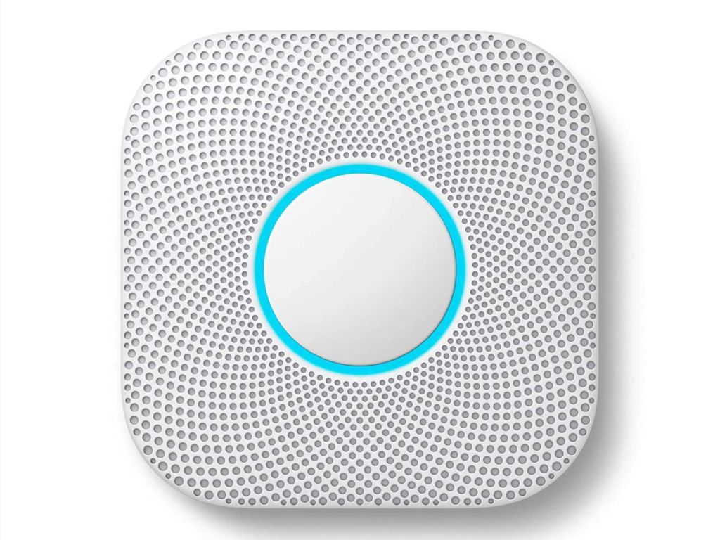 Google Nest Protect - Smoke Alarm - Smoke Detector and Carbon Monoxide Detector - Battery Operated, White - S3000BWES