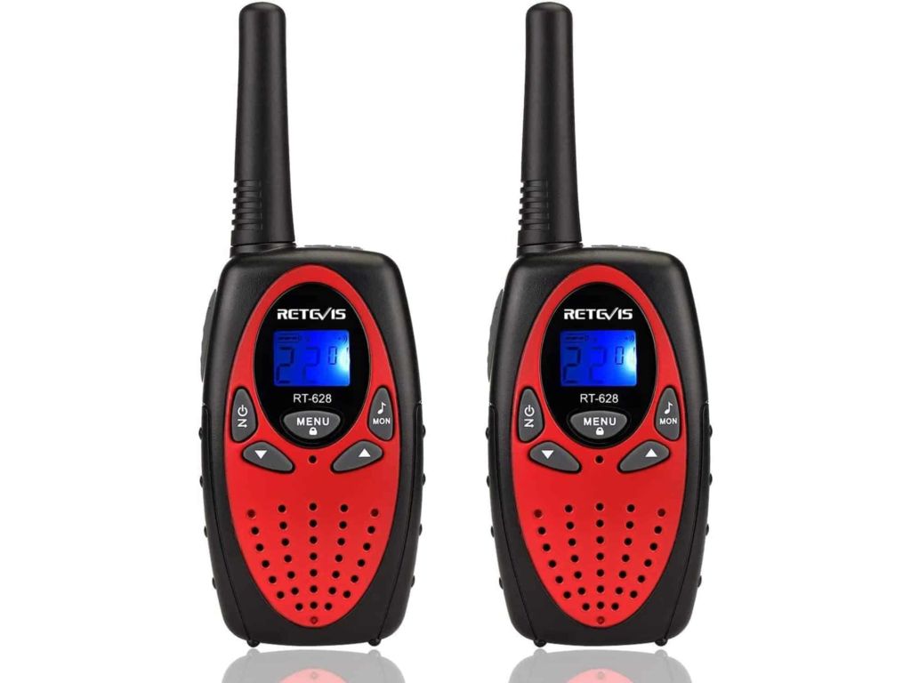 Retevis RT628 Walkie Talkies for Kids,Toys for 5-13 Year Old Boys Girls,Key Lock,Crystal Voice, Easy to Use,Long Range Walky Talky for Camping Hiking(Red,2 Pack)