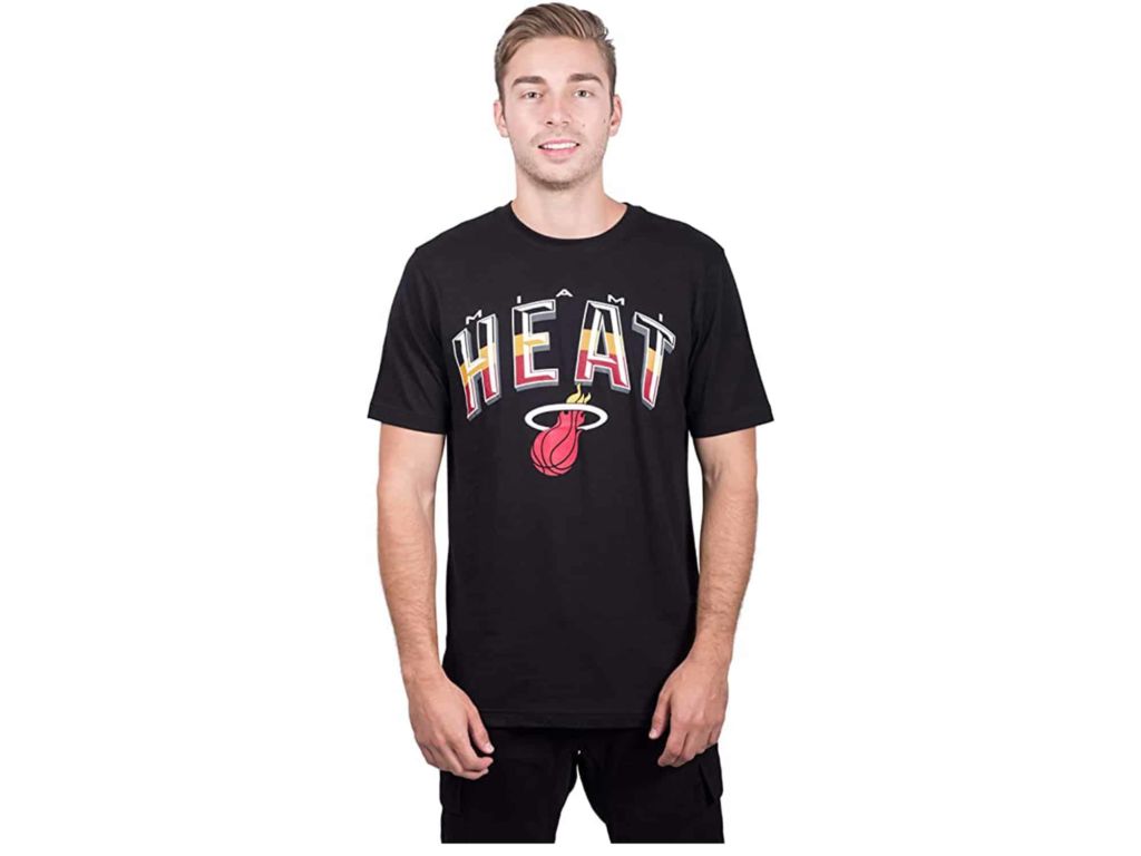 Ultra Game NBA Men's Arched Plexi Short Sleeve Tee Shirt