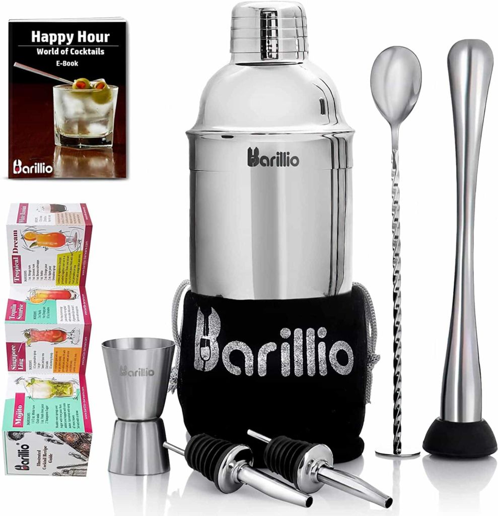 barillio cocktail shaker