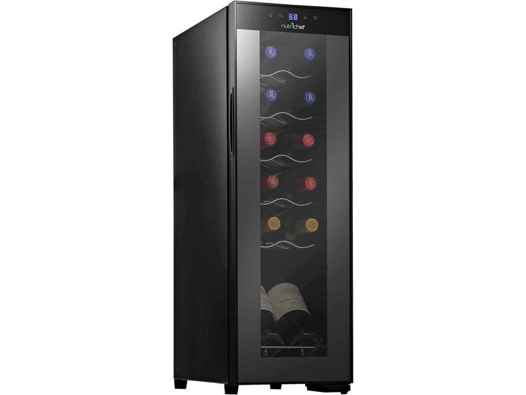 nutrichef wine fridge