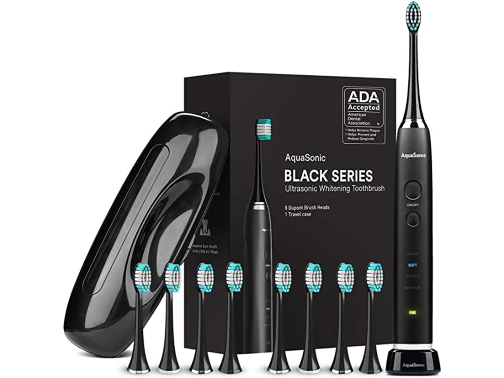 AquaSonic Black Series Ultra Whitening Toothbrush