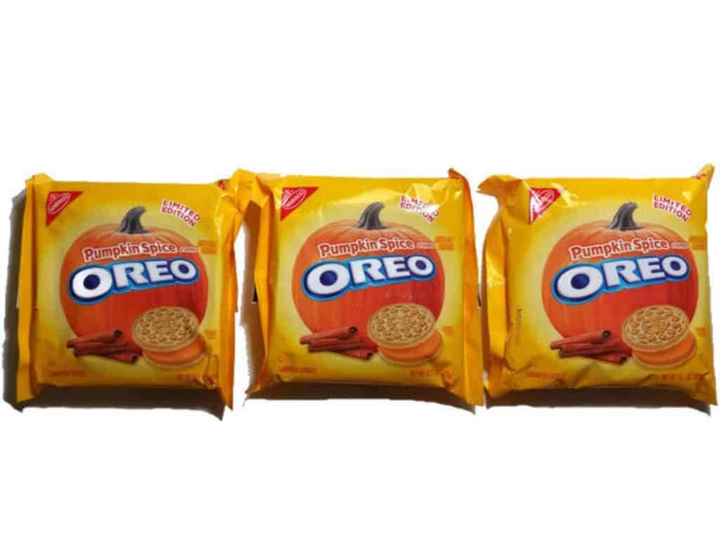 Pumpkin spice oreos