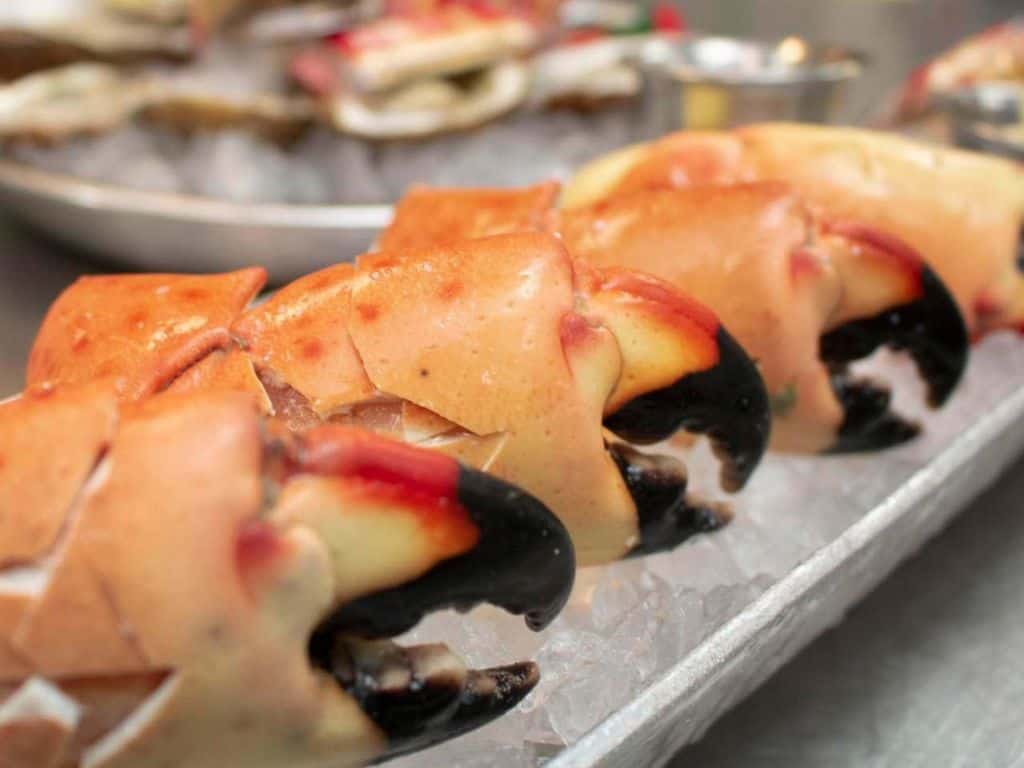 Big Fin Seafood crab claws