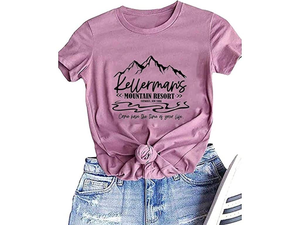 Honor the flick "Dirty Dancing" with this top that celebrates the fictional summer vacation spot featured in the film.