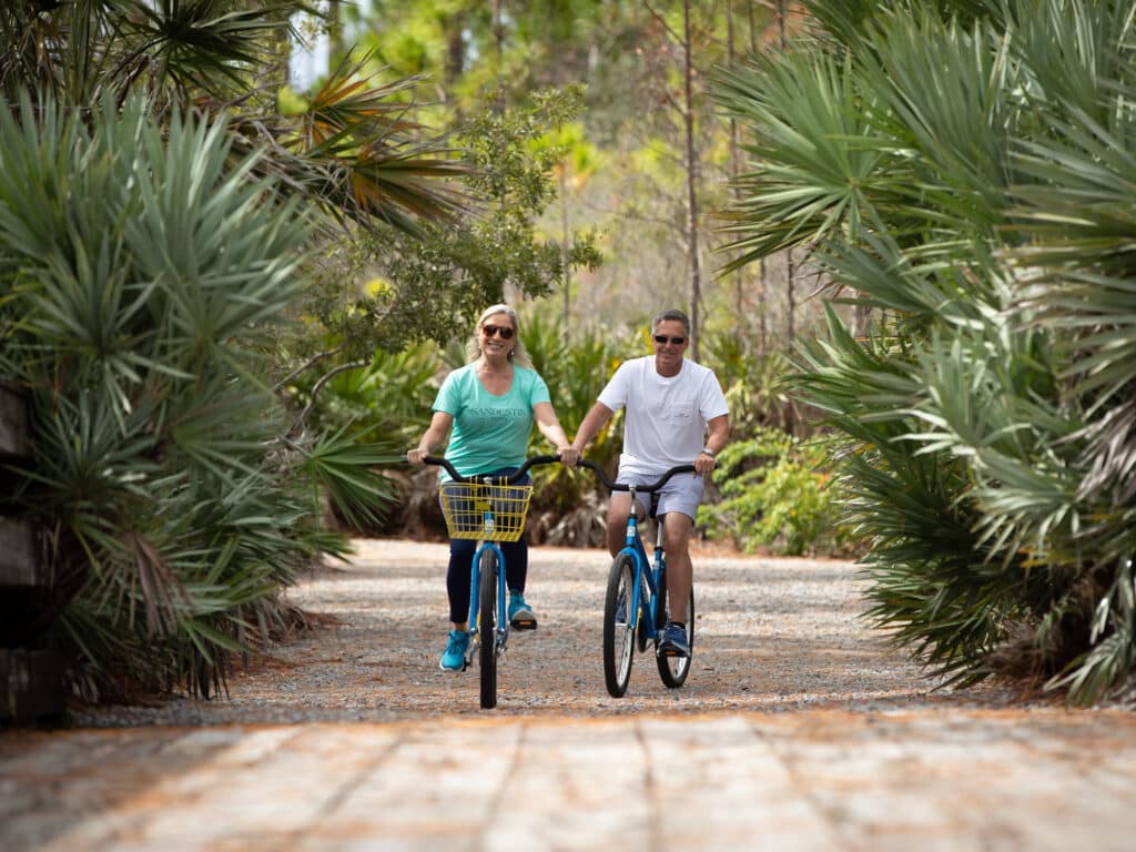 bike riders at Sandestin