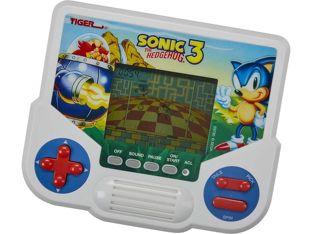 It's designed for fans of Sonic the Hedgehog and for those who grew up playing one-player handheld games.