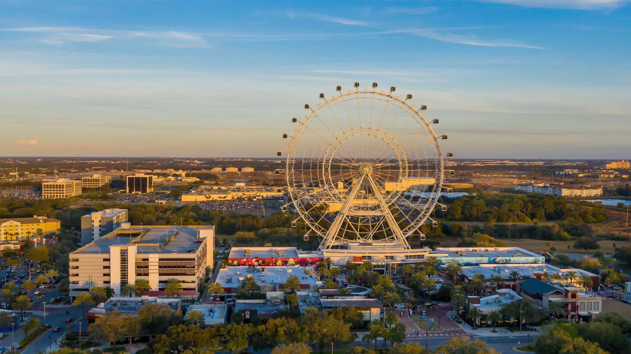 The Wheel at ICON Park attracts locals and visitors alike to International Drive.