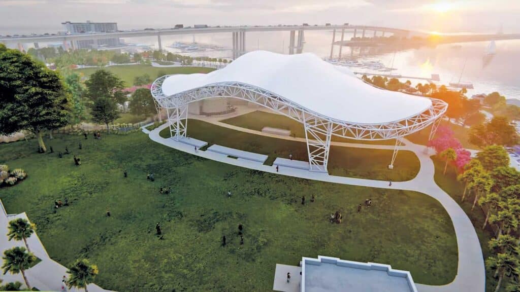 The Sound is Tampa Bay’s newest waterfront concert venue.
