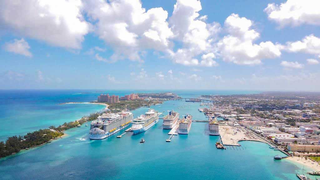 A sixth berth is part of the new Nassau Cruise Port.