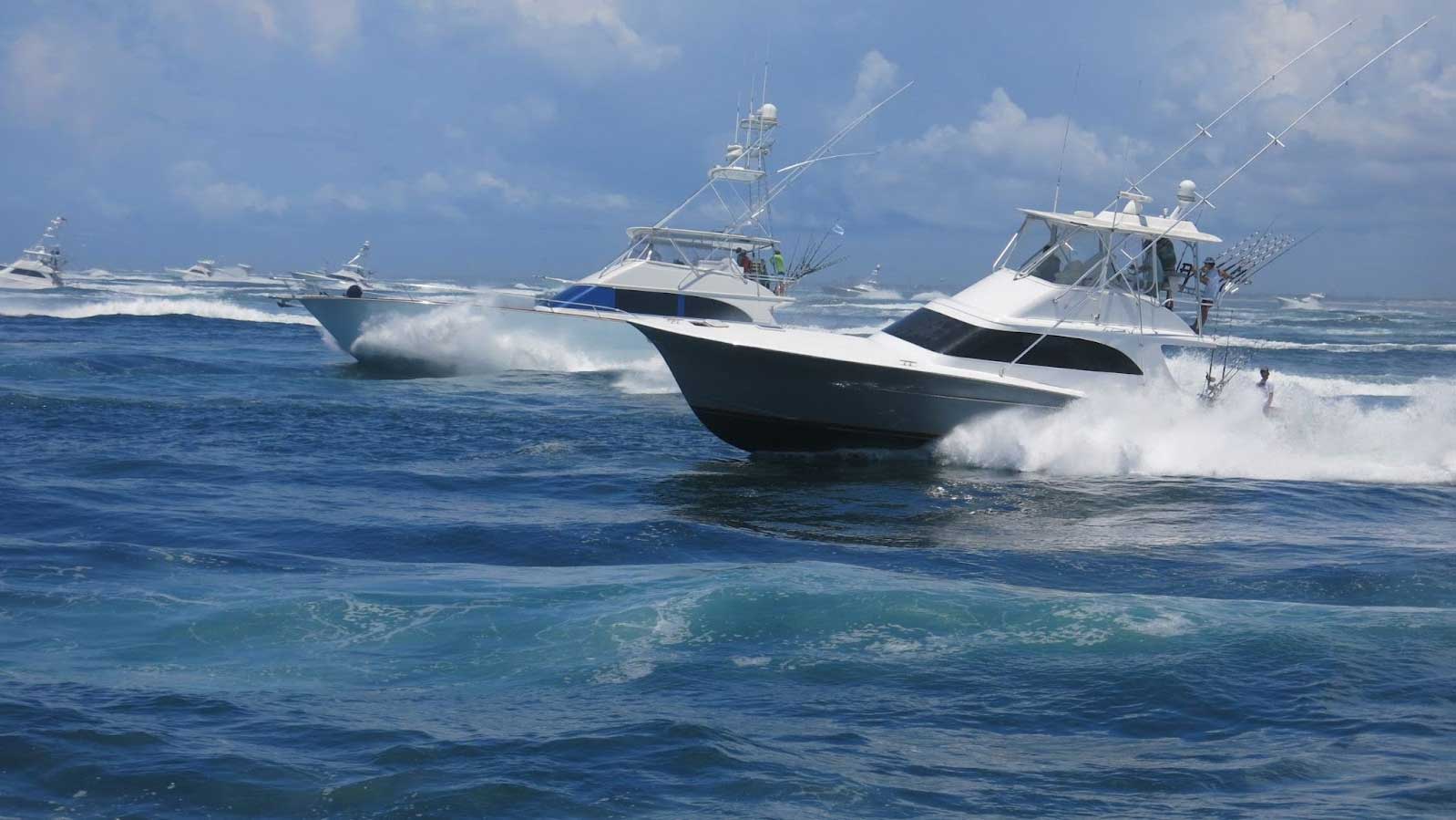The ECBC draws multi-million dollar sport fishing yachts from all around the region.