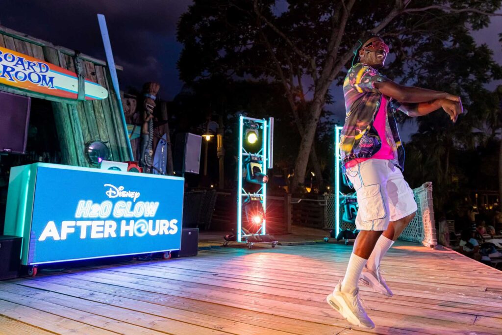 The action at Typhoon Lagoon heats up after dark this summer.