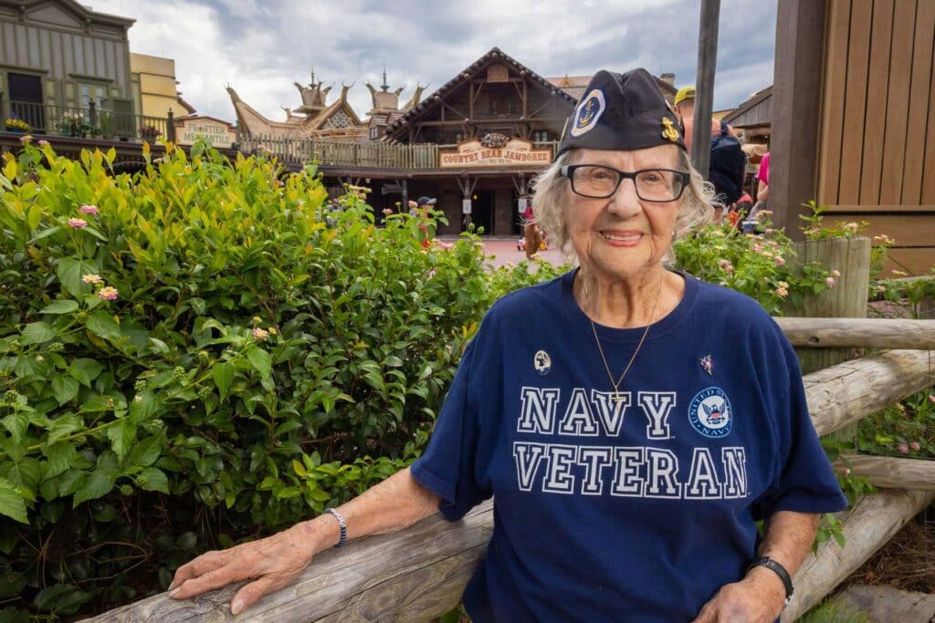 Dorothy "Pat" Rudd in the Magic Kingdom