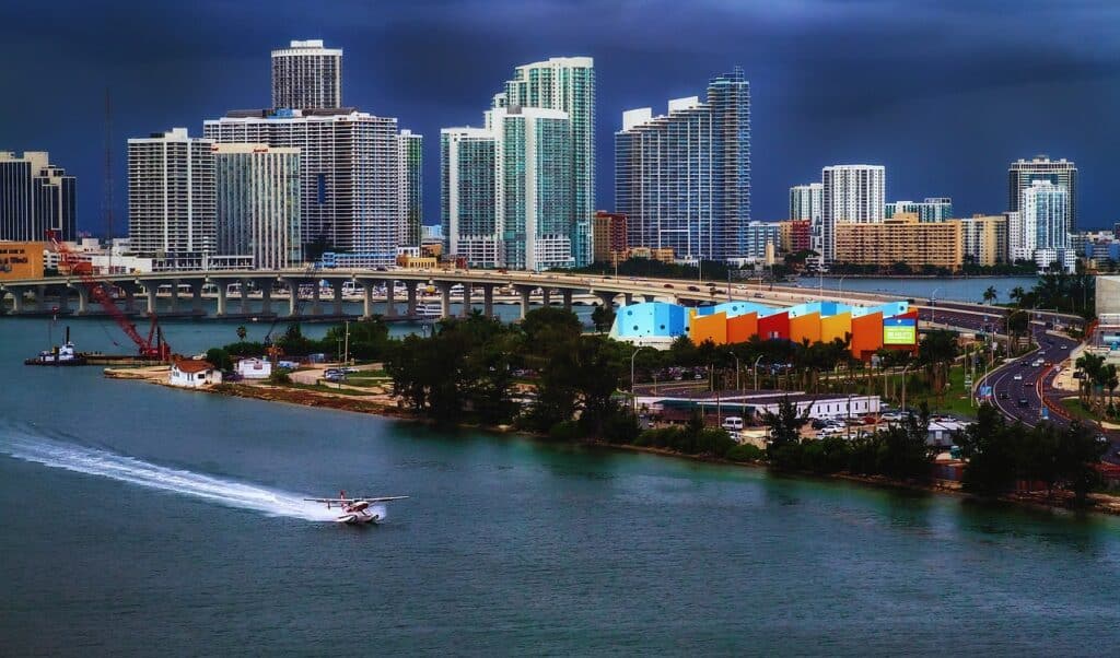 Skyline of Miami