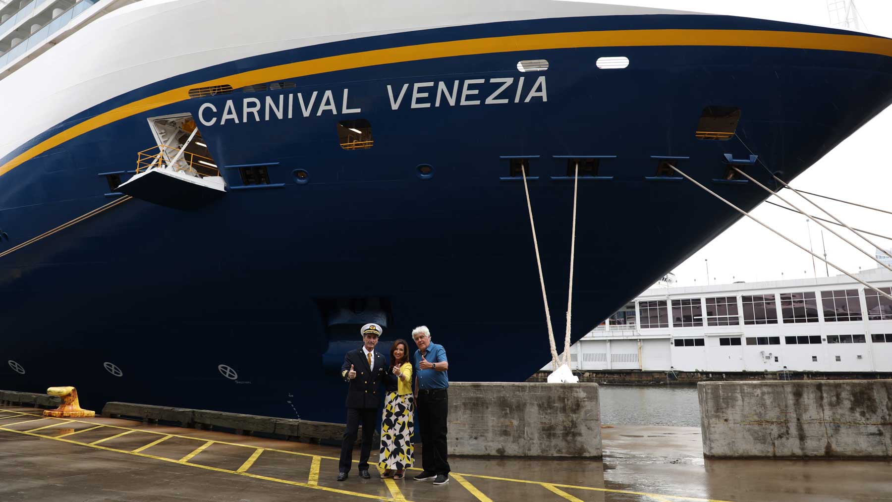 Carnival Venezia docked in New York